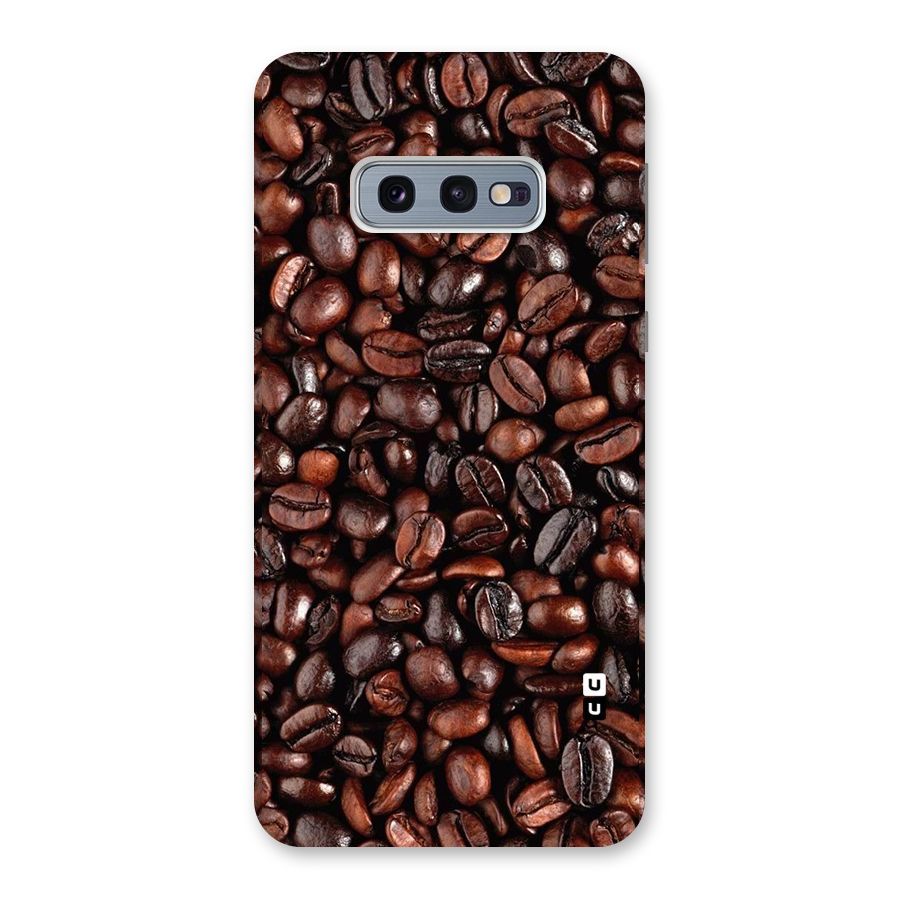 Coffee Beans Texture Back Case for Galaxy S10e