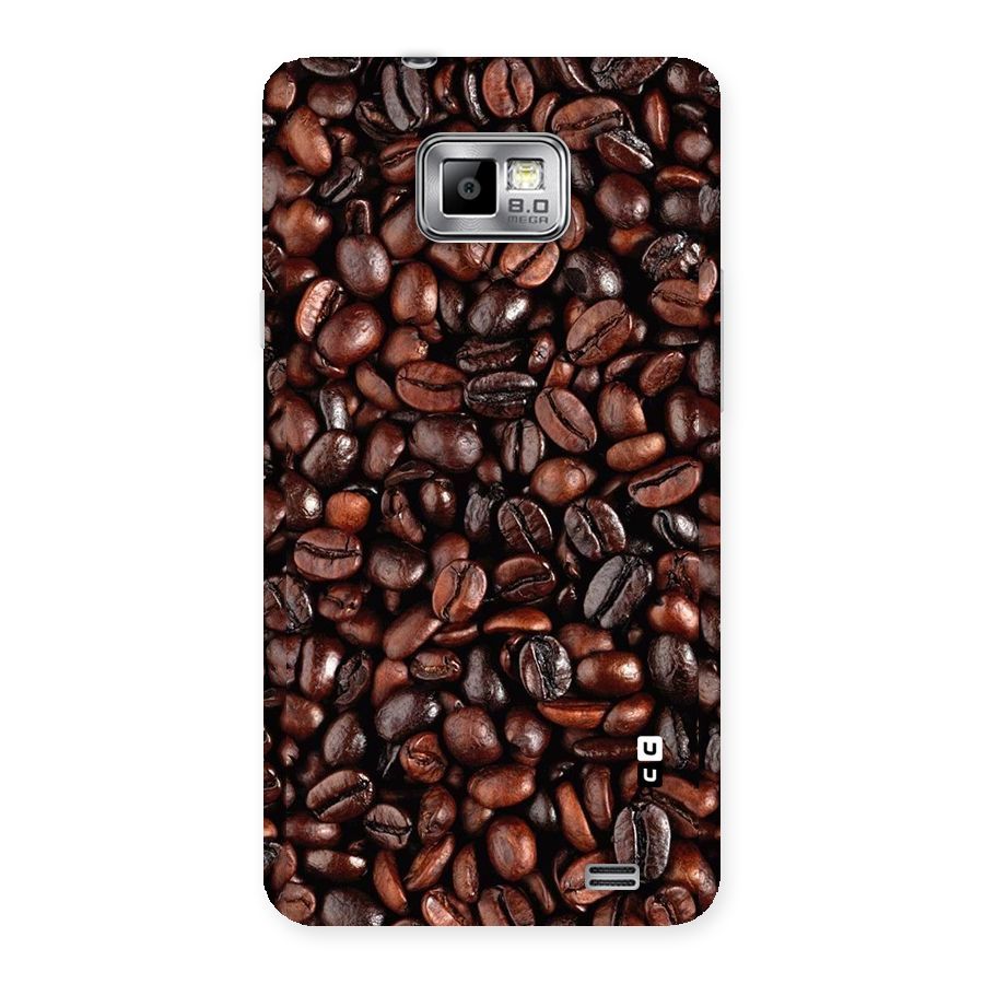 Coffee Beans Texture Back Case for Galaxy S2