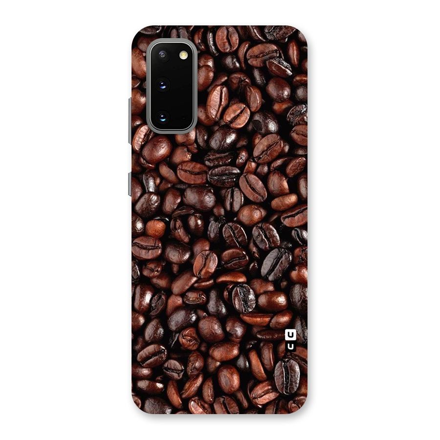 Coffee Beans Texture Back Case for Galaxy S20