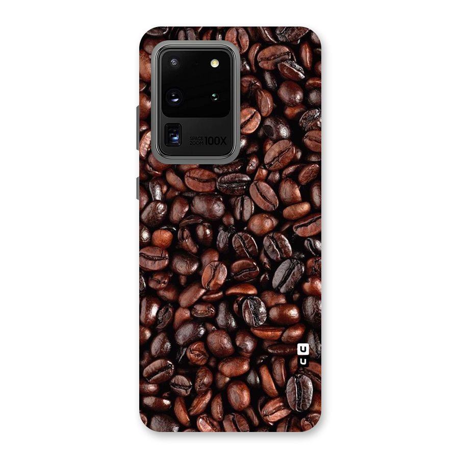 Coffee Beans Texture Back Case for Galaxy S20 Ultra