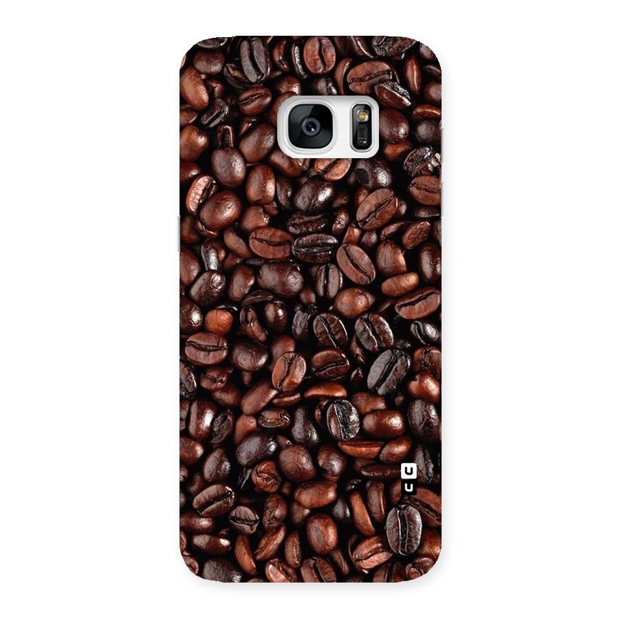 Coffee Beans Texture Back Case for Galaxy S7 Edge