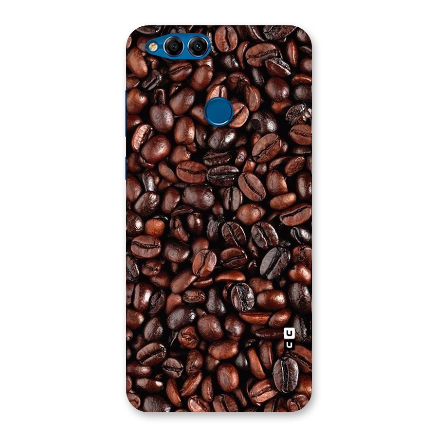Coffee Beans Texture Back Case for Honor 7X