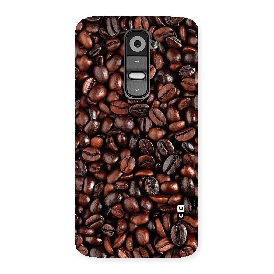 Coffee Beans Texture Back Case for LG G2