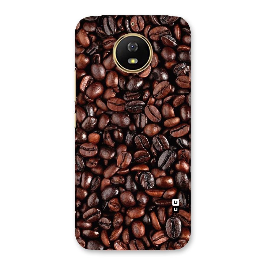 Coffee Beans Texture Back Case for Moto G5s