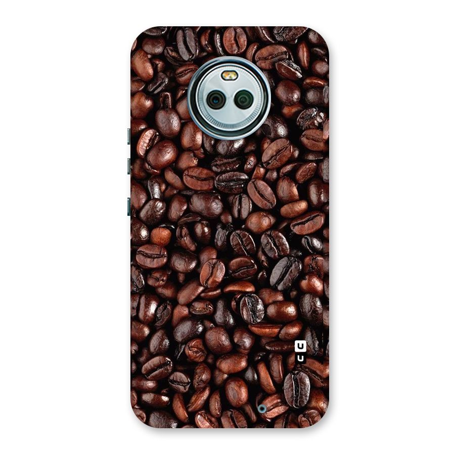 Coffee Beans Texture Back Case for Moto X4