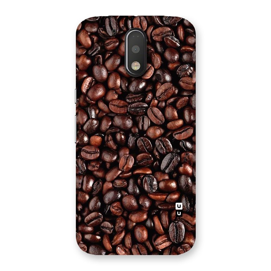 Coffee Beans Texture Back Case for Motorola Moto G4 Plus