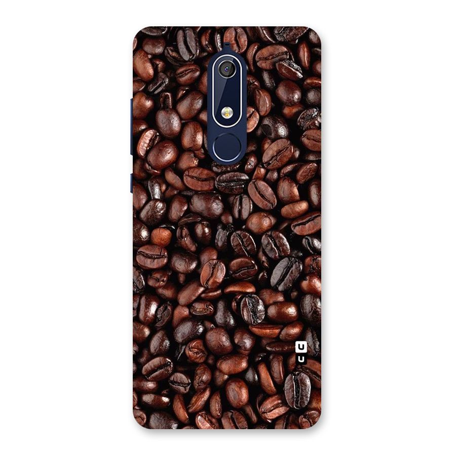Coffee Beans Texture Back Case for Nokia 5.1