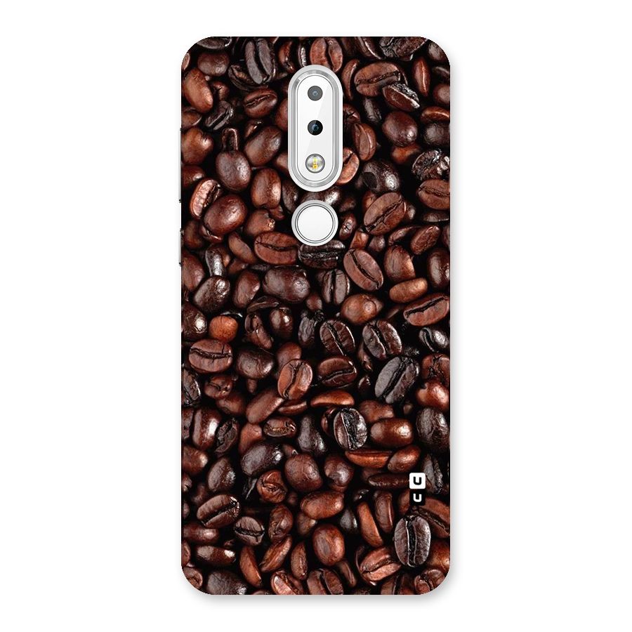 Coffee Beans Texture Back Case for Nokia 6.1 Plus