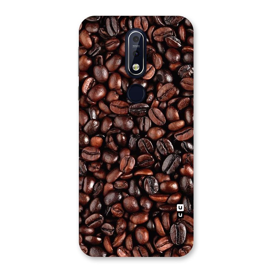 Coffee Beans Texture Back Case for Nokia 7.1