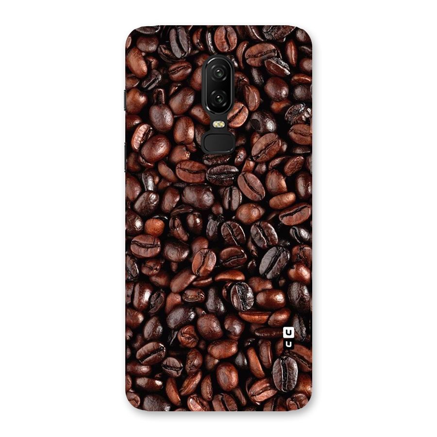 Coffee Beans Texture Back Case for OnePlus 6