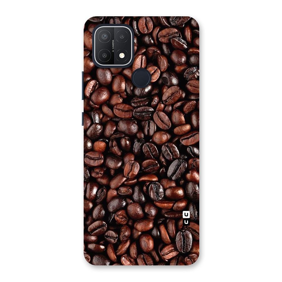 Coffee Beans Texture Back Case for Oppo A15