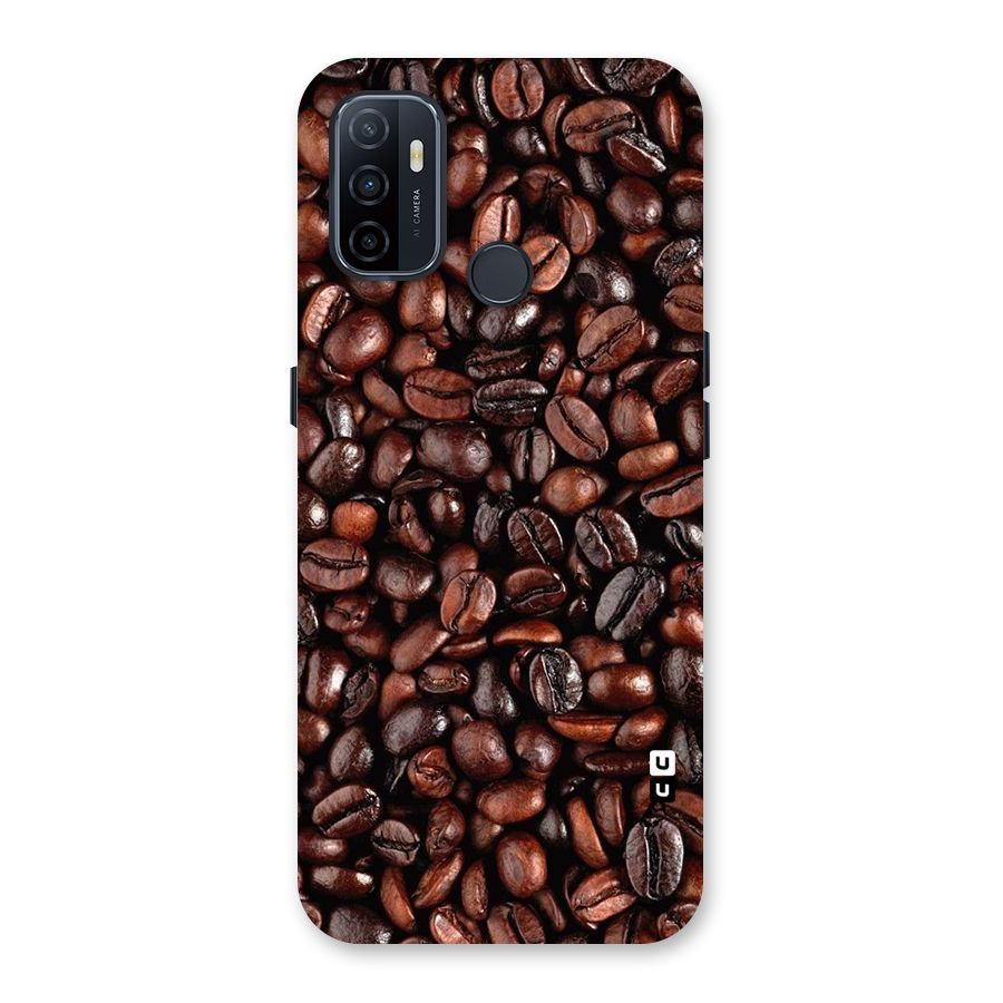 Coffee Beans Texture Back Case for Oppo A32