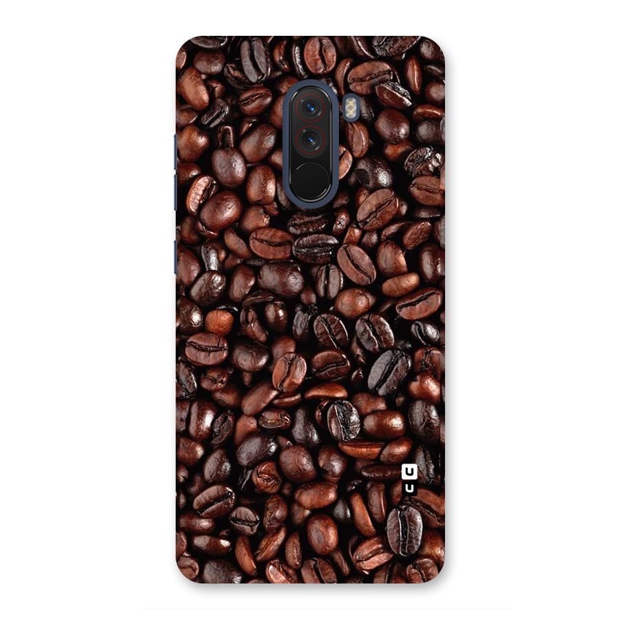 Coffee Beans Texture Back Case for Poco F1
