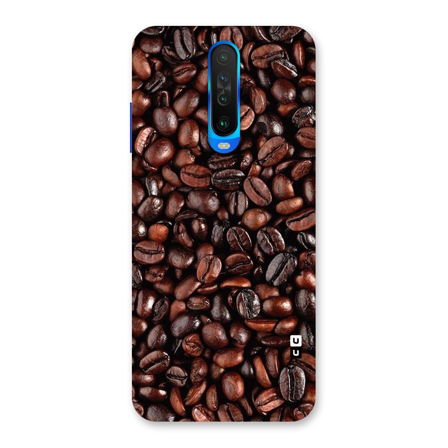 Coffee Beans Texture Back Case for Poco X2