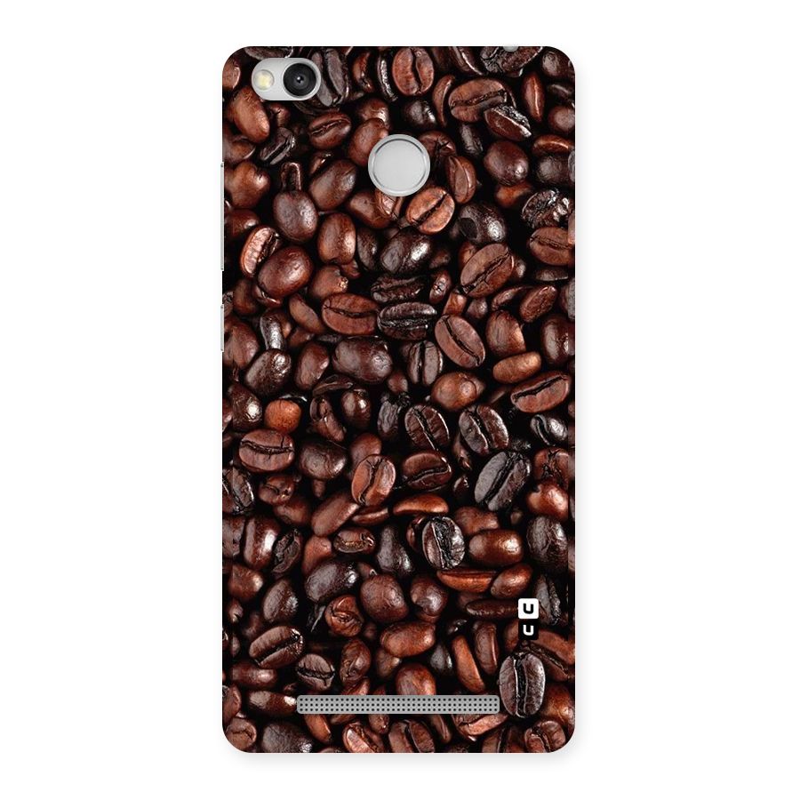 Coffee Beans Texture Back Case for Redmi 3S Prime