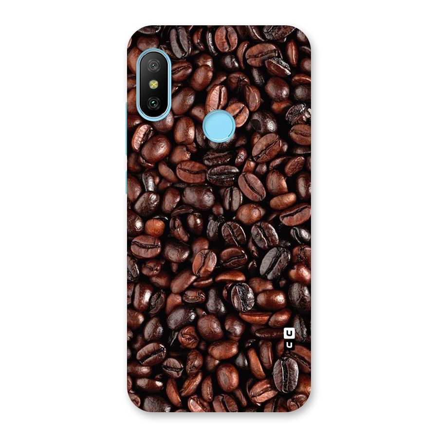 Coffee Beans Texture Back Case for Redmi 6 Pro