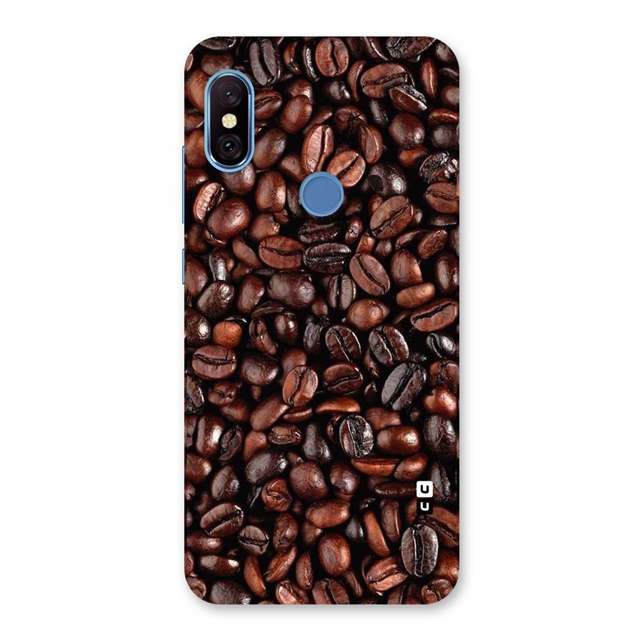 Coffee Beans Texture Back Case for Redmi Note 6 Pro
