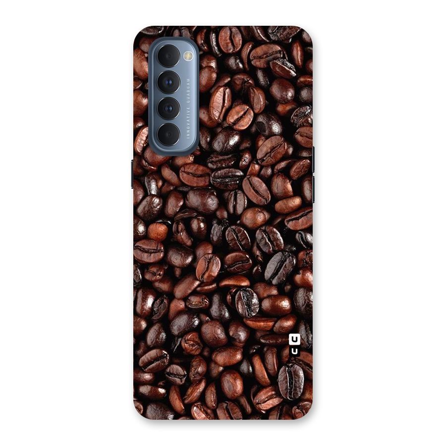 Coffee Beans Texture Back Case for Reno4 Pro
