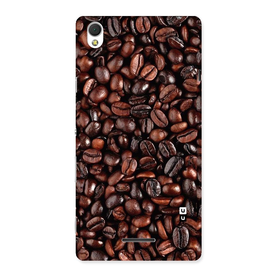 Coffee Beans Texture Back Case for Sony Xperia T3