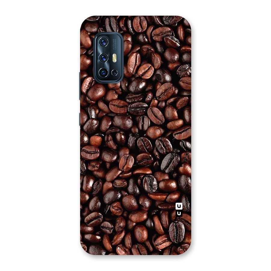 Coffee Beans Texture Back Case for Vivo V17