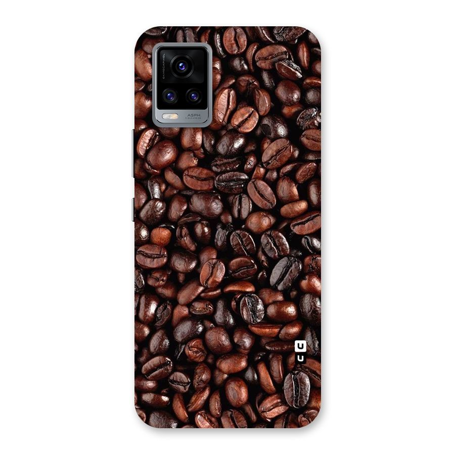 Coffee Beans Texture Back Case for Vivo V20