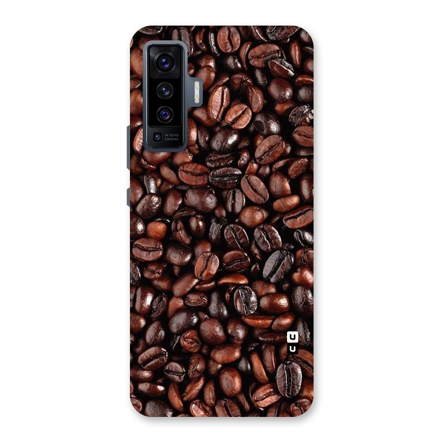 Coffee Beans Texture Back Case for Vivo X50
