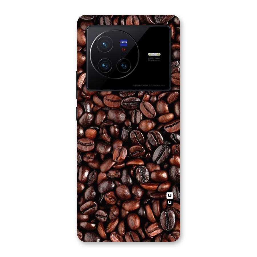 Coffee Beans Texture Back Case for Vivo X80