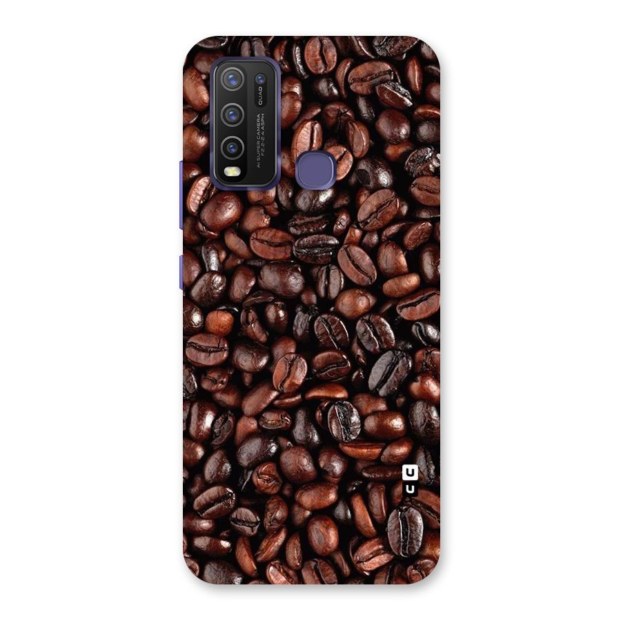 Coffee Beans Texture Back Case for Vivo Y30
