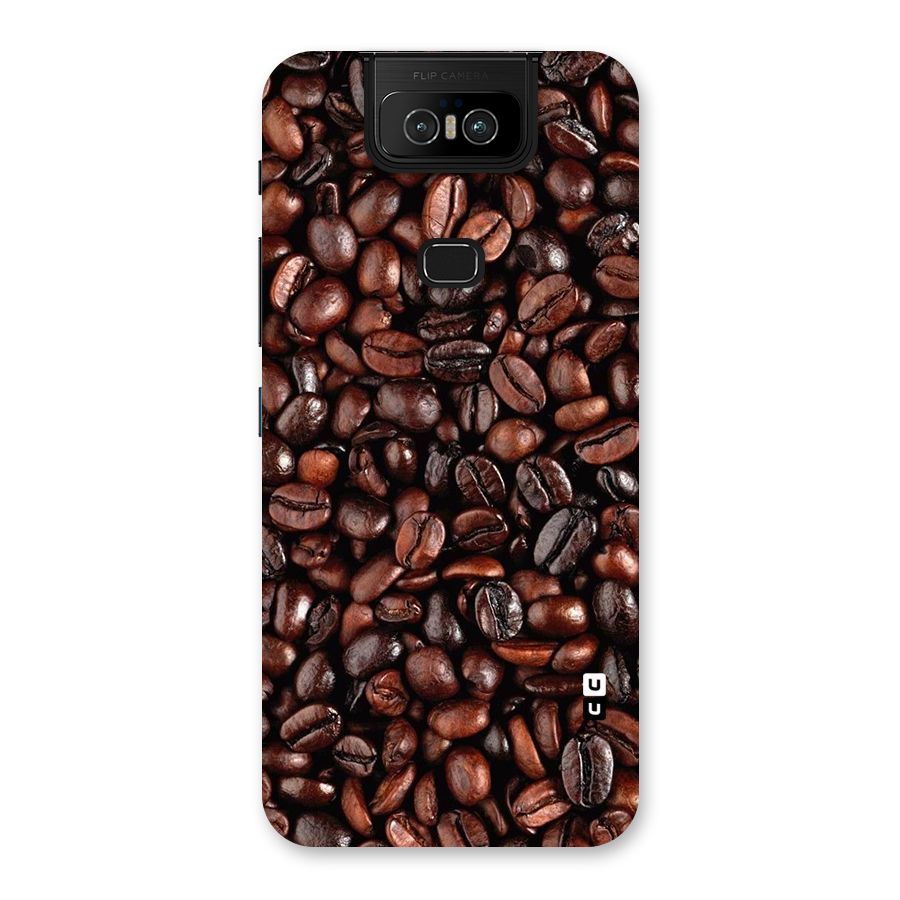 Coffee Beans Texture Back Case for Zenfone 6z