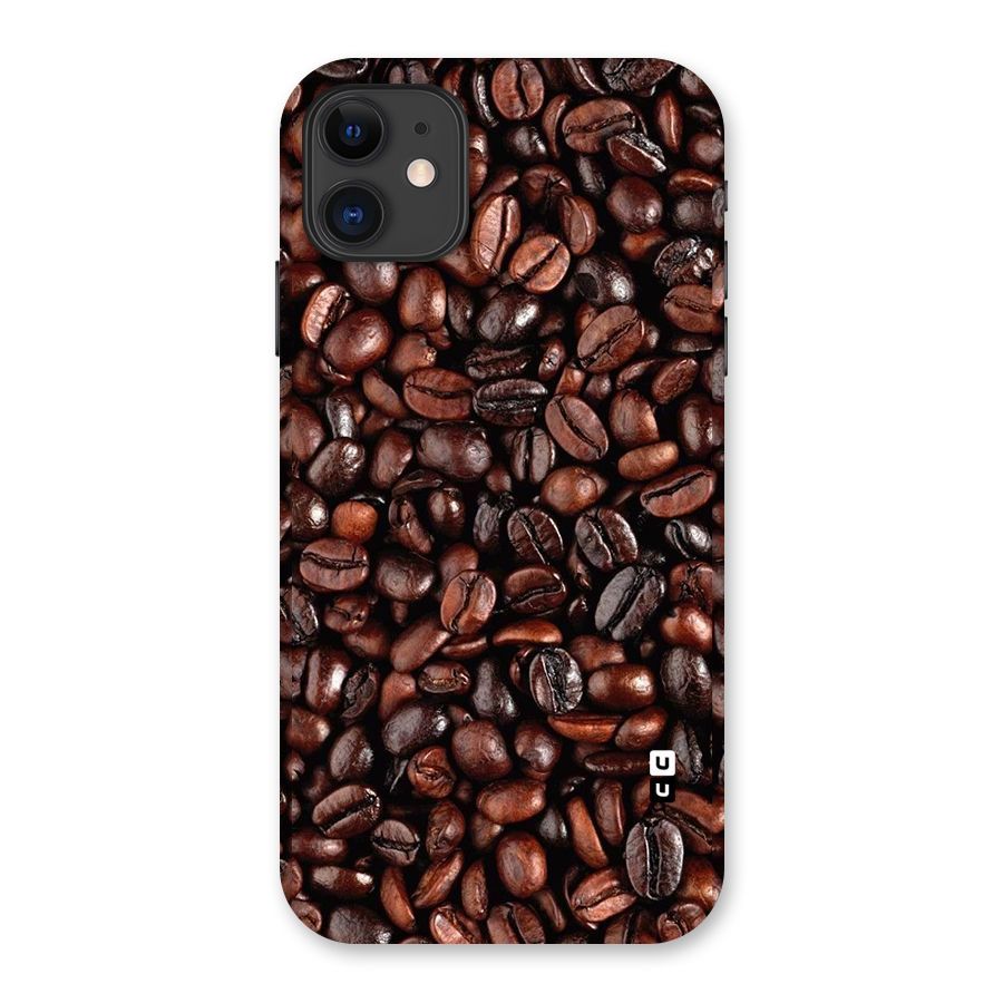 Coffee Beans Texture Back Case for iPhone 11