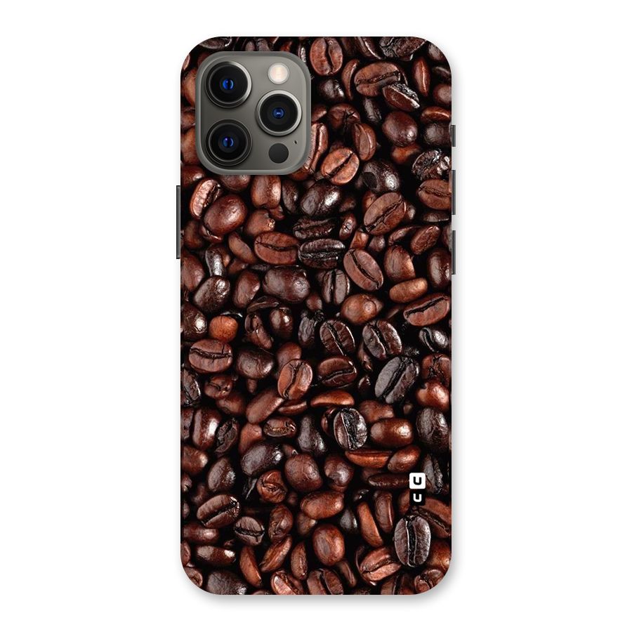 Coffee Beans Texture Back Case for iPhone 12 Pro Max