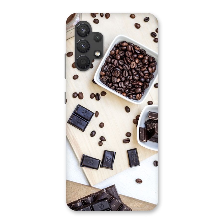 Coffee Beans and Chocolate Back Case for Galaxy A32