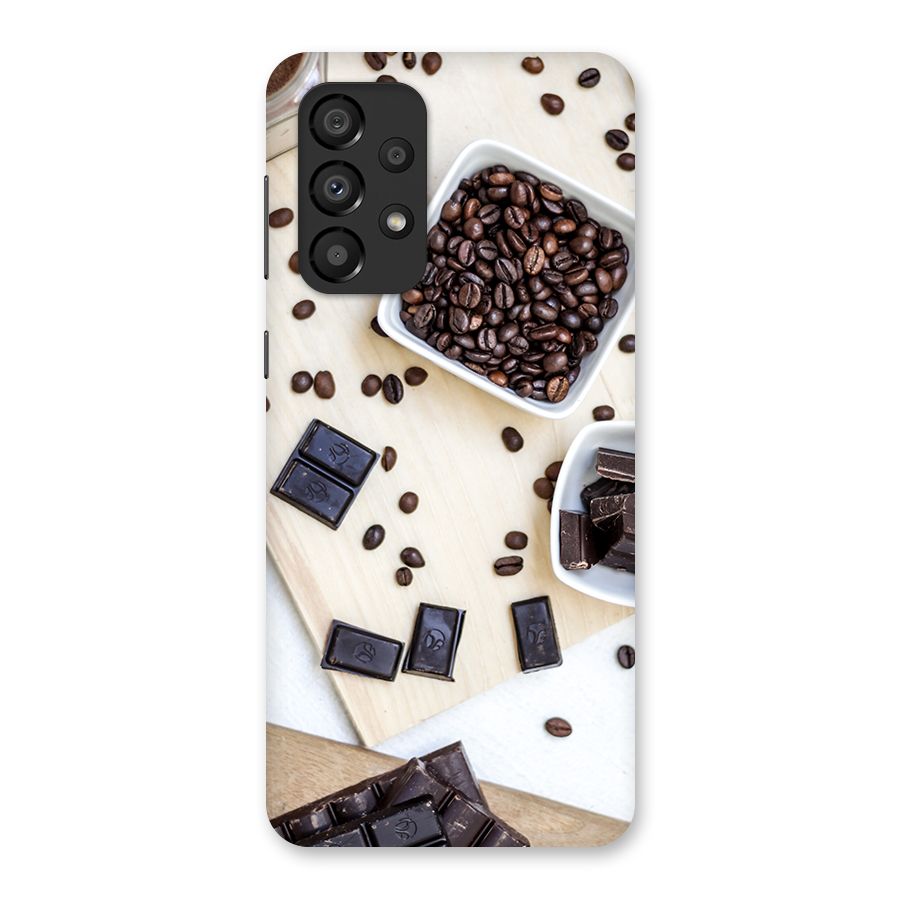 Coffee Beans and Chocolate Back Case for Galaxy A33 5G