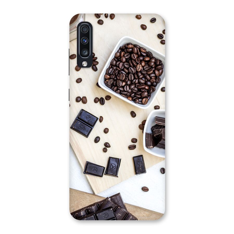 Coffee Beans and Chocolate Back Case for Galaxy A70