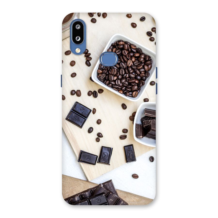 Coffee Beans and Chocolate Back Case for Galaxy M01s
