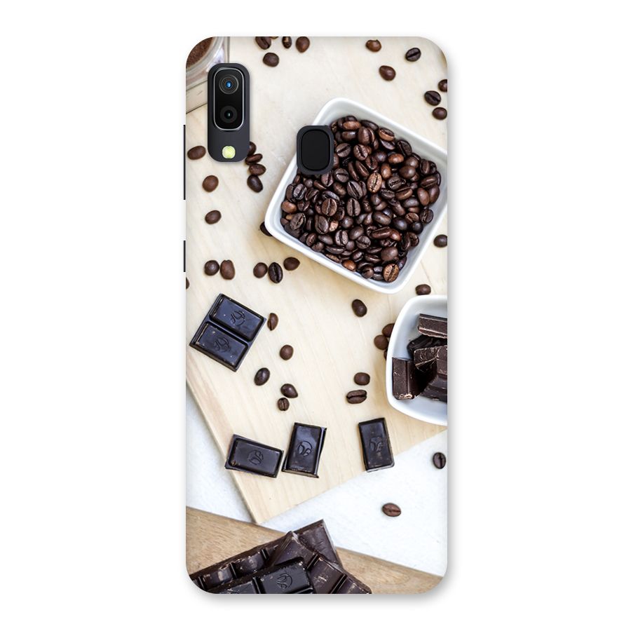 Coffee Beans and Chocolate Back Case for Galaxy M10s