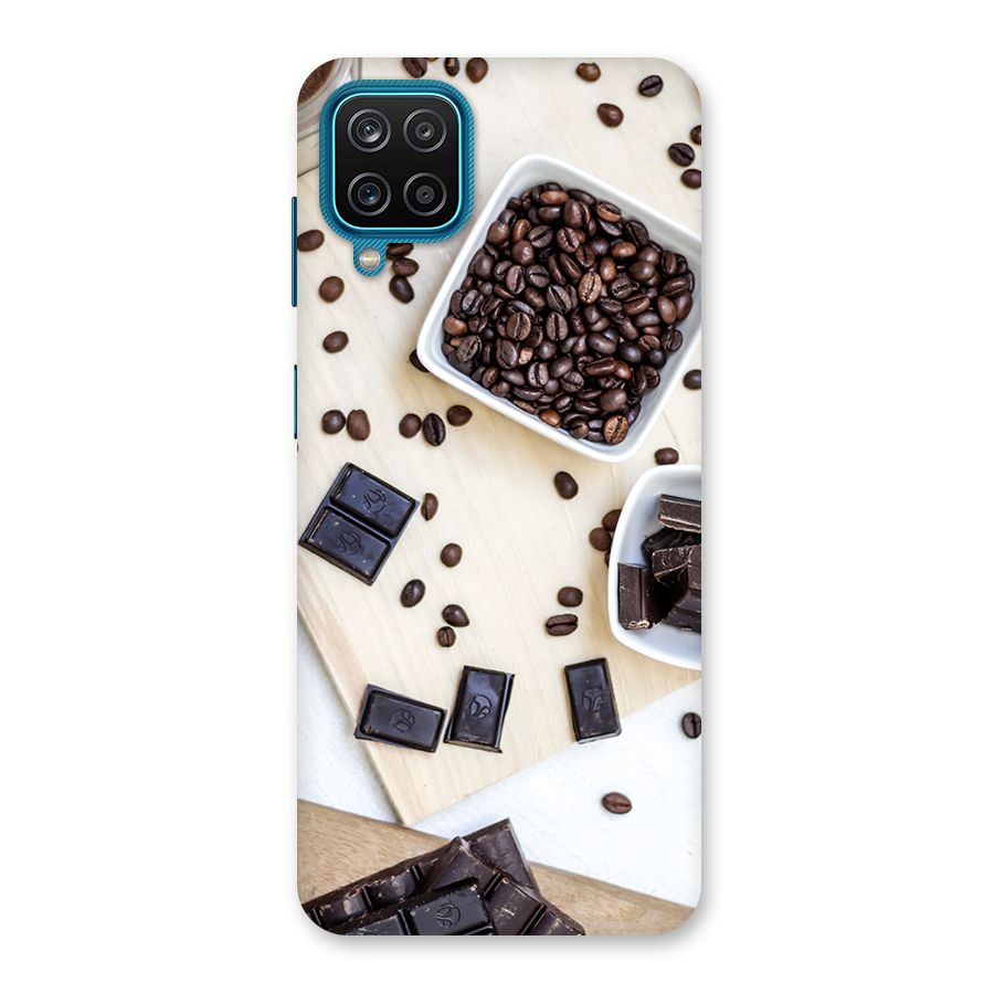 Coffee Beans and Chocolate Back Case for Galaxy M12
