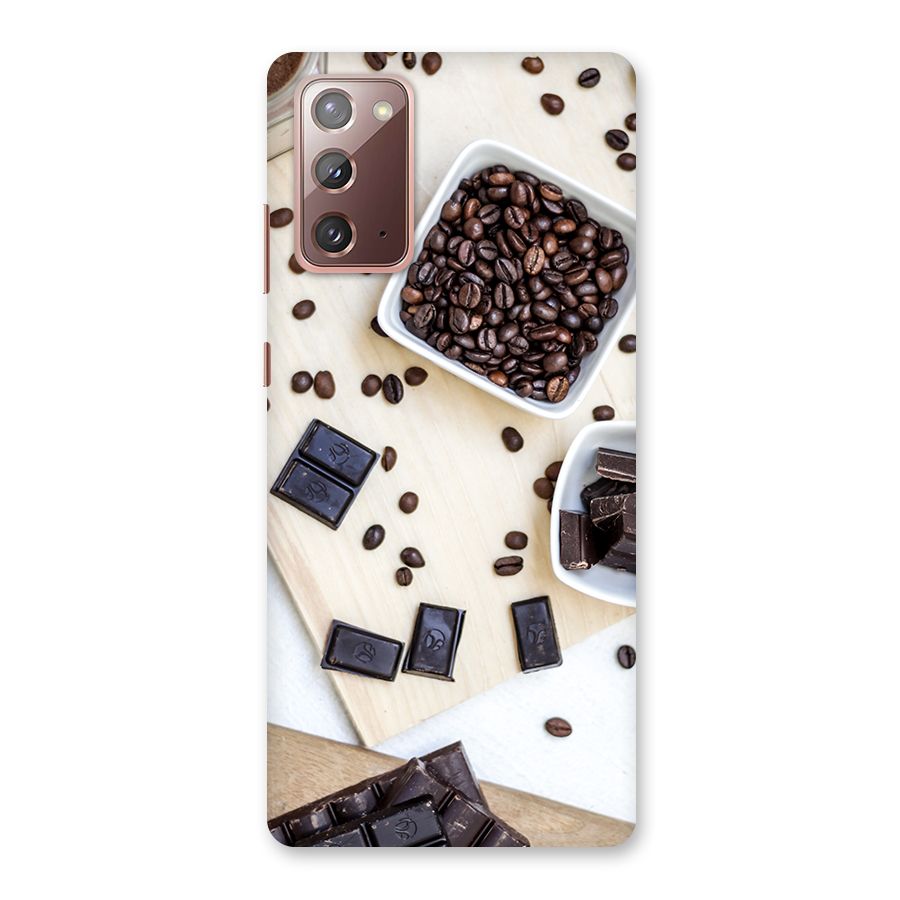 Coffee Beans and Chocolate Back Case for Galaxy Note 20