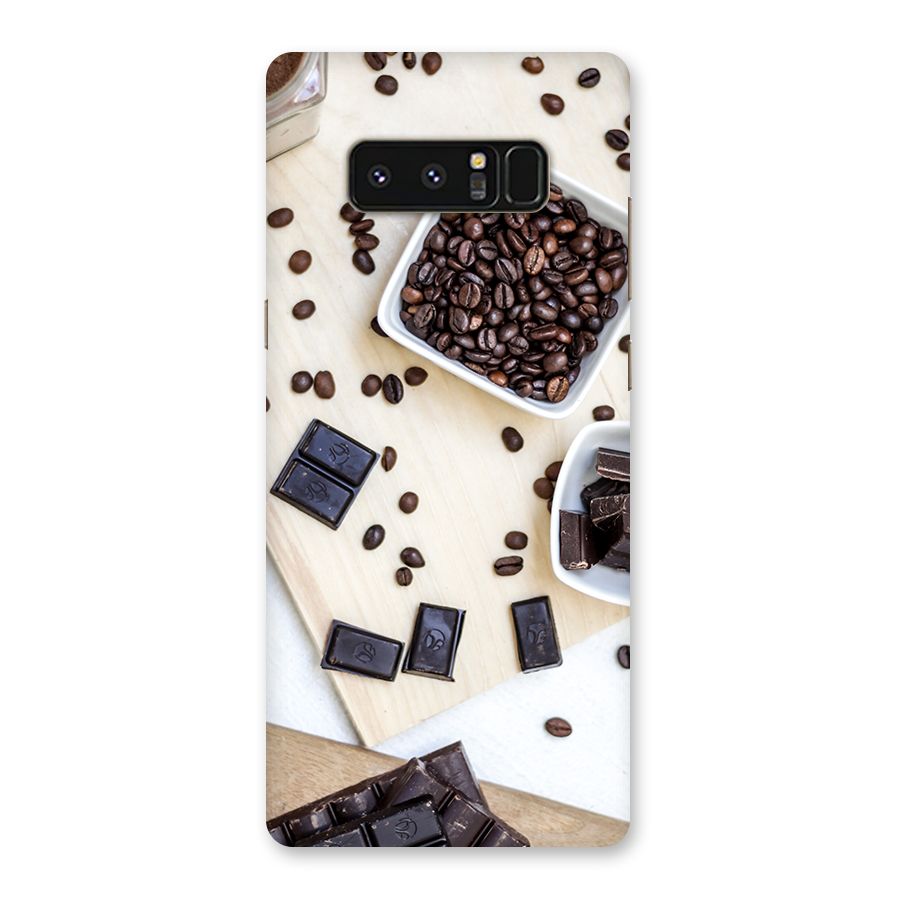 Coffee Beans and Chocolate Back Case for Galaxy Note 8