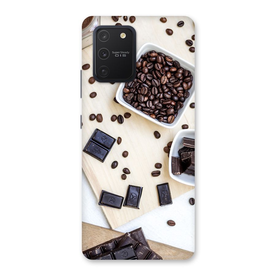 Coffee Beans and Chocolate Back Case for Galaxy S10 Lite
