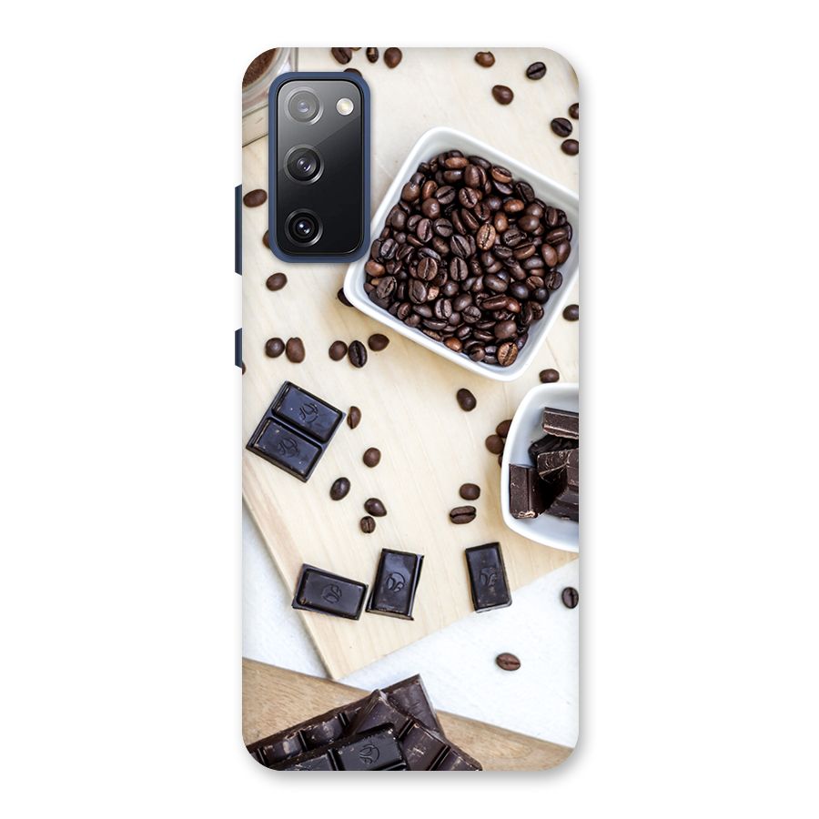 Coffee Beans and Chocolate Back Case for Galaxy S20 FE