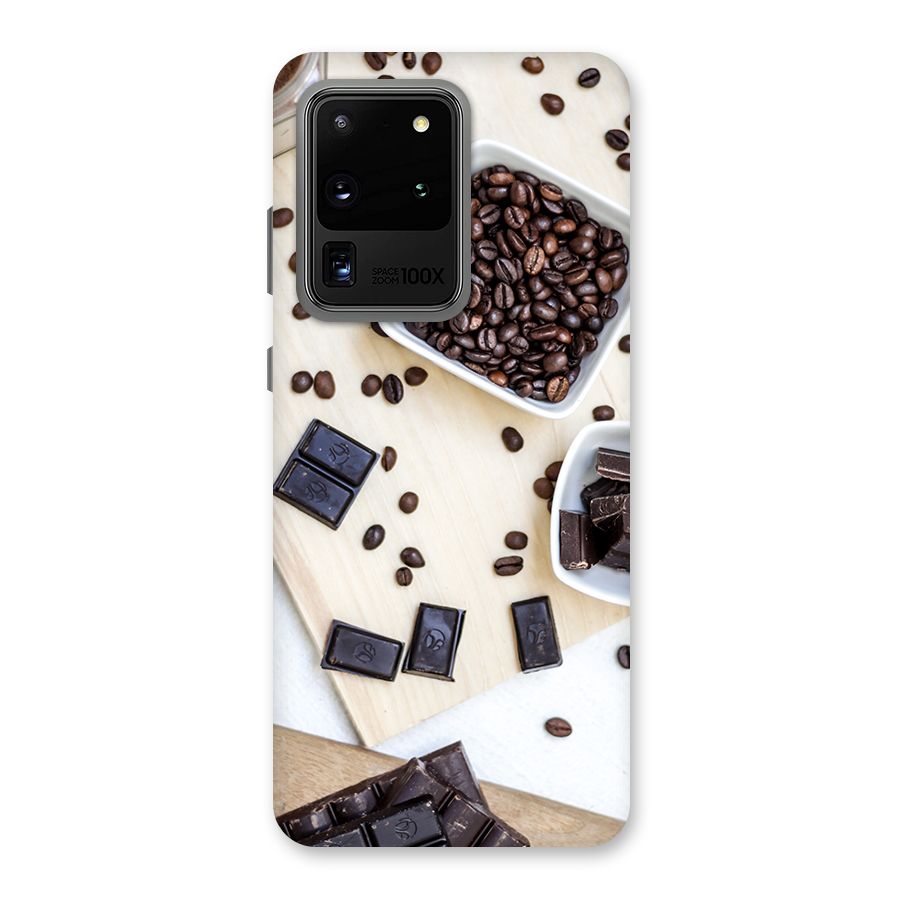 Coffee Beans and Chocolate Back Case for Galaxy S20 Ultra