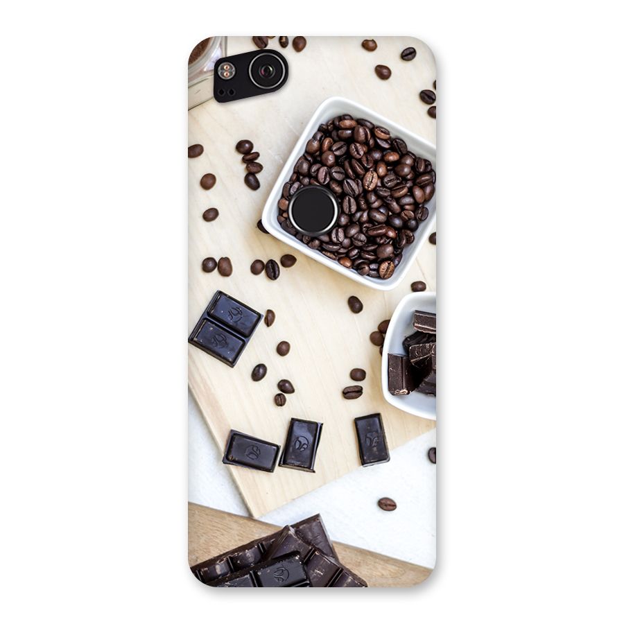 Coffee Beans and Chocolate Back Case for Google Pixel 2