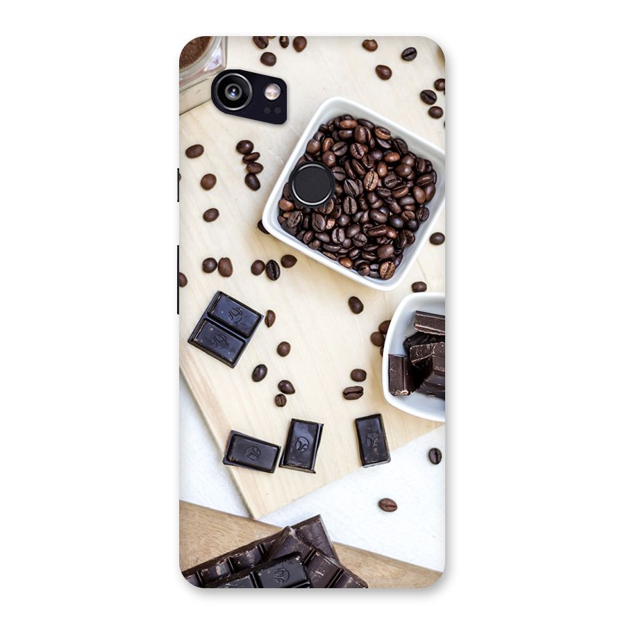 Coffee Beans and Chocolate Back Case for Google Pixel 2 XL