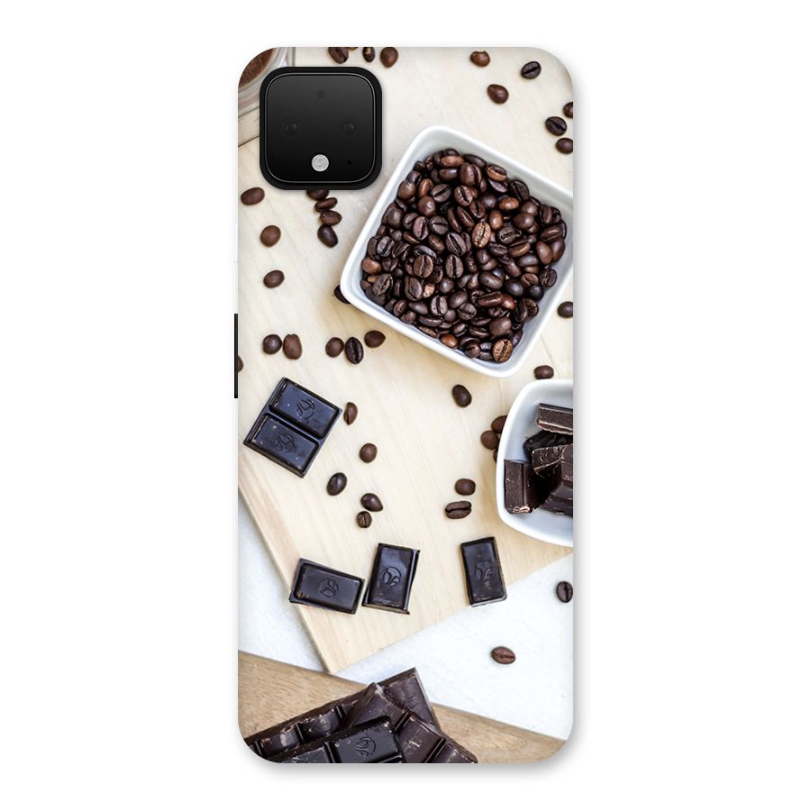 Coffee Beans and Chocolate Back Case for Google Pixel 4 XL