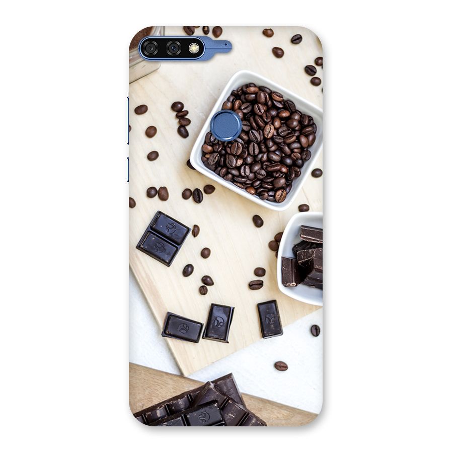 Coffee Beans and Chocolate Back Case for Honor 7C