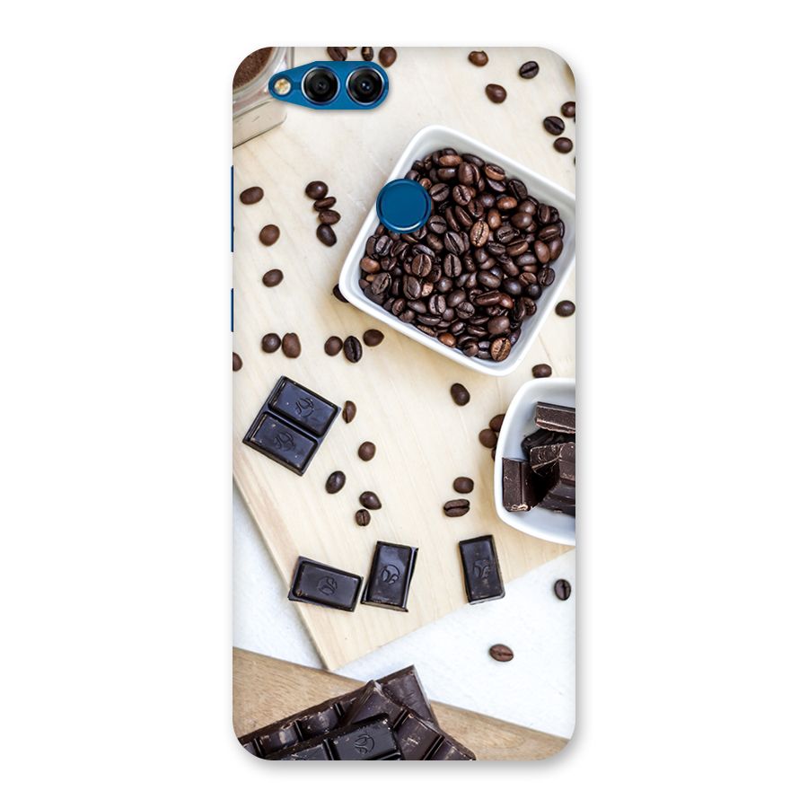 Coffee Beans and Chocolate Back Case for Honor 7X