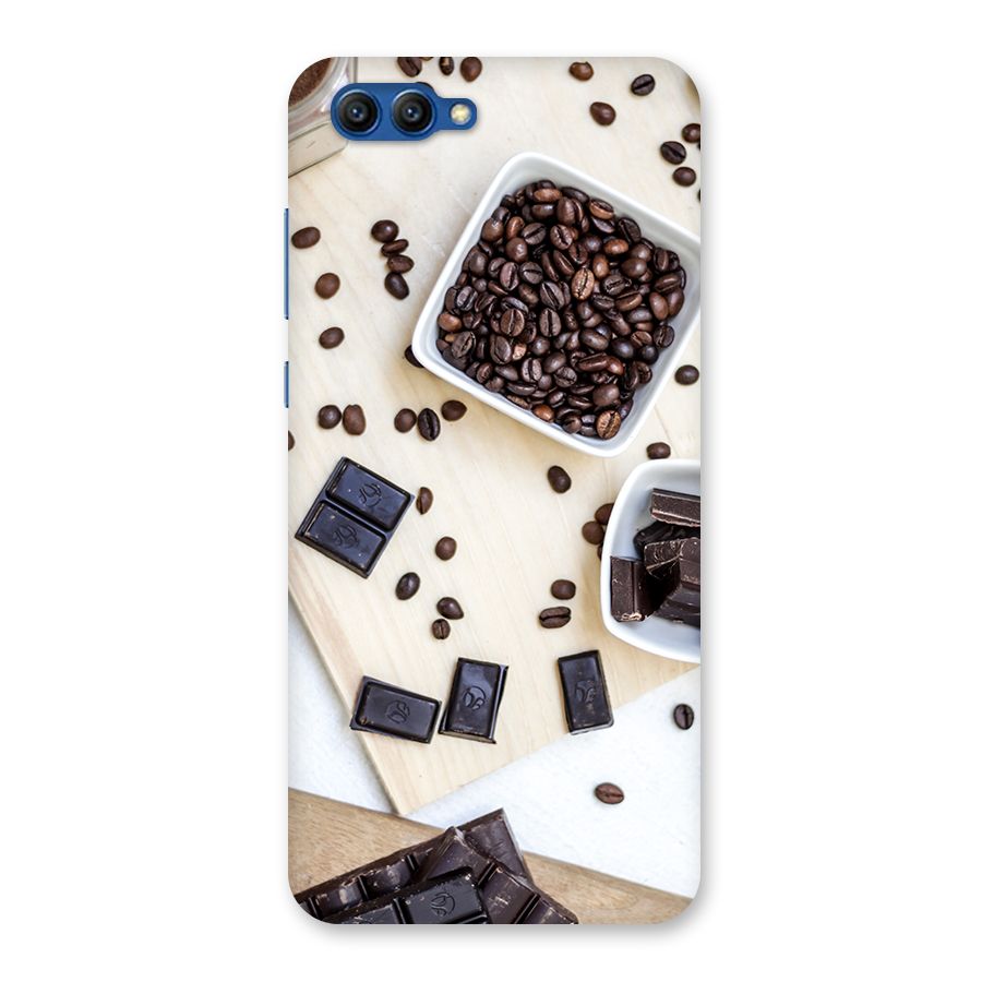 Coffee Beans and Chocolate Back Case for Honor View 10