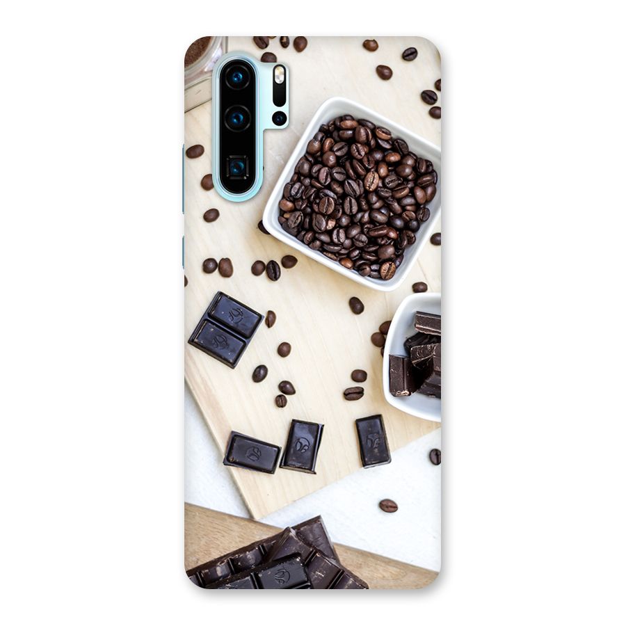 Coffee Beans and Chocolate Back Case for Huawei P30 Pro