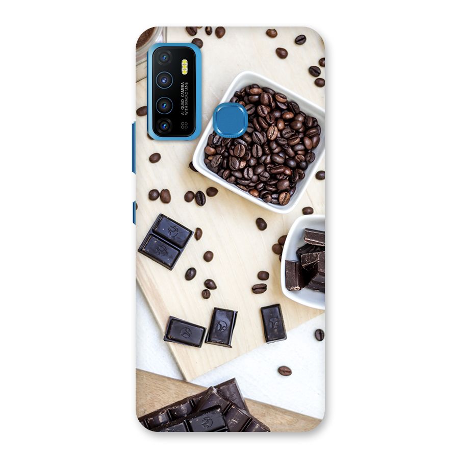 Coffee Beans and Chocolate Back Case for Infinix Hot 9